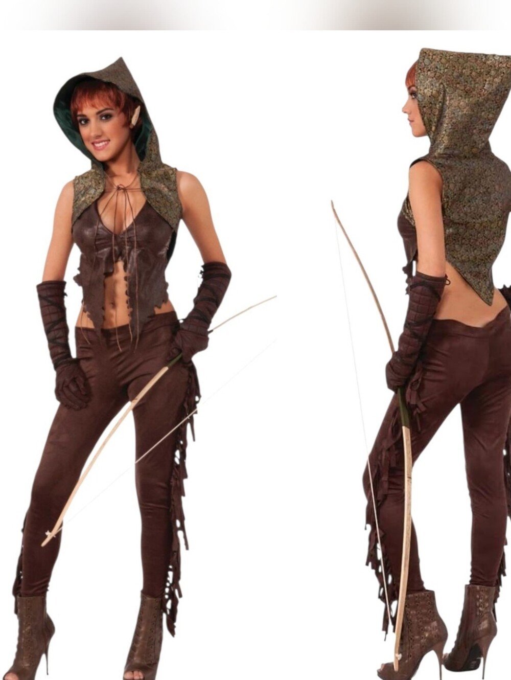 Elf Hunter Brown Halloween Ren Faire Costume